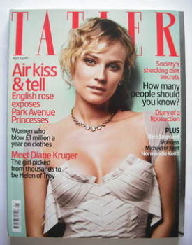 Tatler magazine - May 2004 - Diane Kruger cover