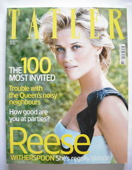 Tatler magazine - August 2003 - Reese Witherspoon cover