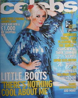 Celebs magazine - Little Boots cover (26 July 2009)