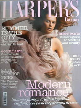 <!--2007-05-->Harper's Bazaar magazine - May 2007 - Elena Melnik cover
