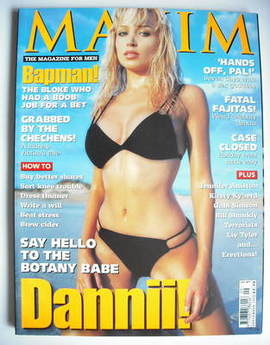 <!--1998-09-->MAXIM magazine - Dannii Minogue cover (September 1998)