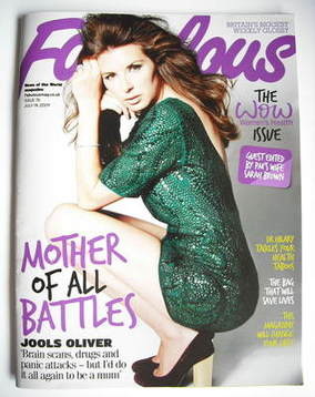 Fabulous magazine - Jools Oliver cover (19 July 2009)
