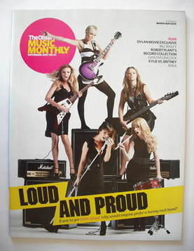 The Observer Music Monthly magazine - November 2007 - Girls Aloud cover