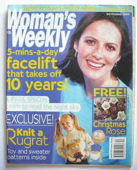 Woman's Weekly magazine (3 October 2000)