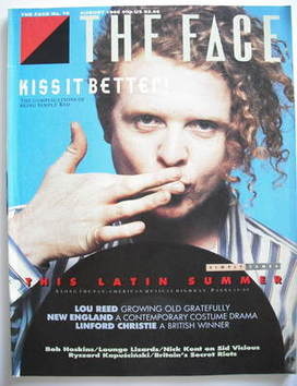 The Face magazine - Mick Hucknall cover (August 1986 - Issue 76)