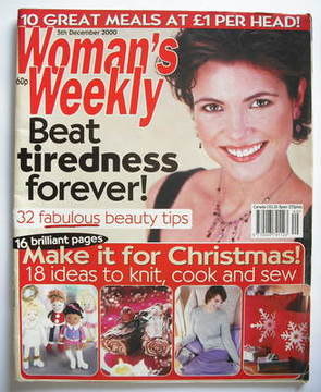 <!--2000-12-05-->Woman's Weekly magazine (5 December 2000)