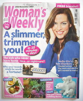 Woman's Weekly magazine (20 November 2007 - British Edition)