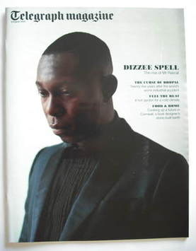 <!--2009-08-08-->Telegraph magazine - Dizzee Rascal cover (8 August 2009)