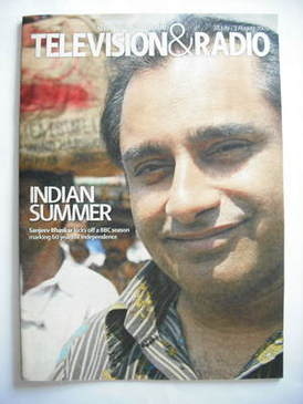 Television&Radio magazine - Sanjeev Bhaskar cover (28 July 2007)