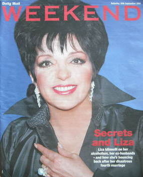Weekend magazine - Liza Minnelli cover (30 September 2006)