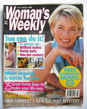 Woman's Weekly magazine (11 August 1998)