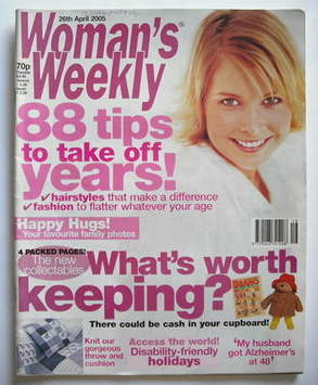 Woman's Weekly magazine (26 April 2005)