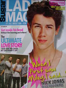 Lad magazine - Nick Jonas cover (October 2009)