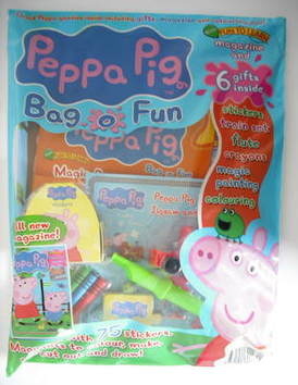 Peppa Pig magazine - Bag O Fun (July 2009 - Issue 1)