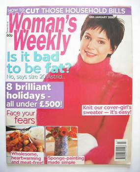 Woman's Weekly magazine (18 January 2000)