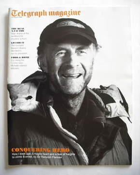Telegraph magazine - Sir Ranulph Fiennes cover (22 August 2009)
