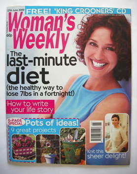 Woman's Weekly magazine (27 June 2000)
