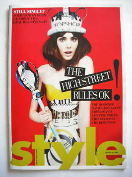 Style magazine - The High Street Rules OK! cover (30 August 2009)