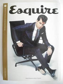 Esquire magazine - Mark Ronson cover (October 2009)
