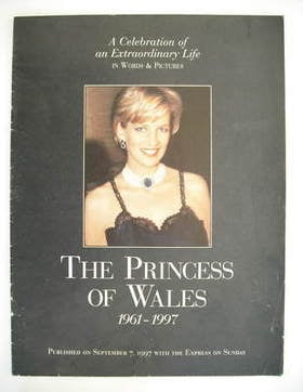 Sunday Express supplement - 7 September 1997 - The Princess of Wales cover