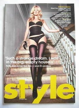 Style magazine - Kate Moss cover (3 September 2006)