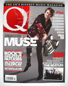 Q magazine - Muse cover (October 2009)