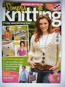 Simply Knitting magazine (Issue 42 - June 2008)