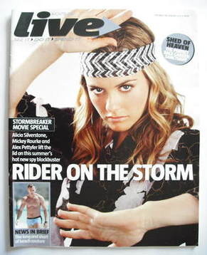 Live magazine - Alicia Silverstone cover (2 July 2006)