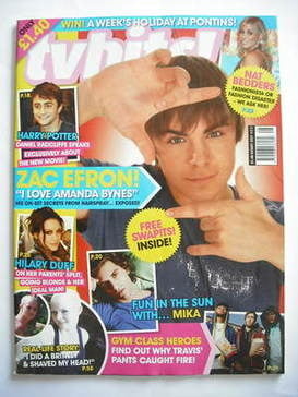 TV Hits magazine - August 2007 - Zac Efron cover