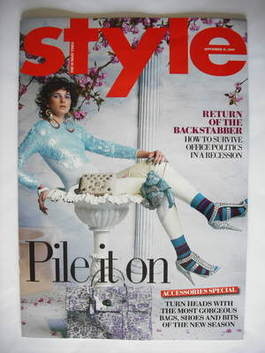 Style magazine - Pile It On cover (13 September 2009)