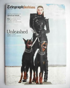 Telegraph fashion magazine - Autumn 2009 - Angela Lindvall cover