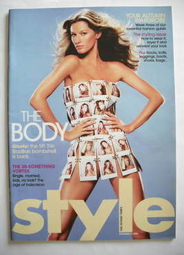 <!--2006-09-24-->Style magazine - Gisele Bundchen cover (24 September 2006)