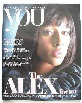 You magazine - Alexandra Burke cover (4 October 2009)