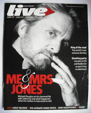 Live magazine - Michael Douglas cover (20 August 2006)