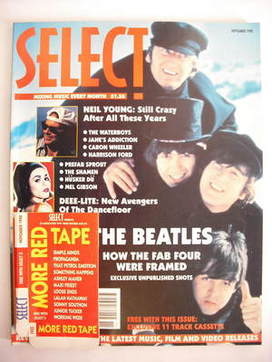 SELECT magazine - The Beatles cover (November 1990)
