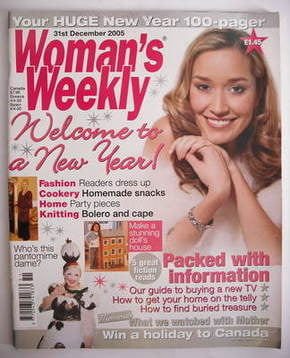 Woman's Weekly magazine (31 December 2005 - British Edition)