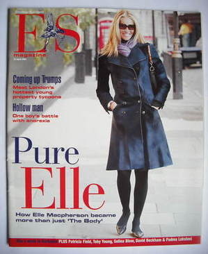 <!--2004-04-23-->Evening Standard magazine - Elle Macpherson cover (23 Apri