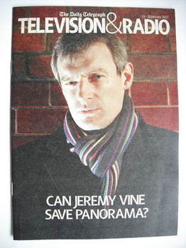 Television&Radio magazine - Jeremy Vine cover (13 January 2007)
