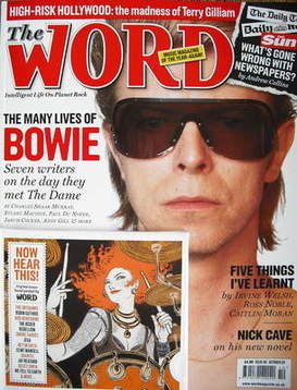 <!--2009-10-->The Word magazine - David Bowie cover (October 2009)