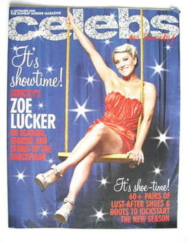 Celebs magazine - Zoe Lucker cover (27 September 2009)
