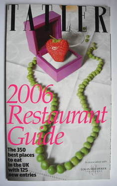 Tatler supplement - UK Restaurant Guide 2006