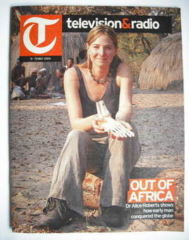 Television&Radio magazine - Dr Alice Roberts cover (9 May 2009)