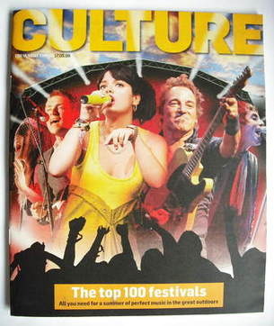 Culture magazine - The Top 100 Festivals cover (17 May 2009)