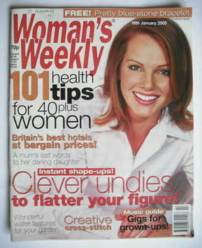 Woman's Weekly magazine (18 January 2005)