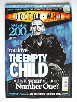 <!--2009-10-14-->Doctor Who magazine - Christopher Eccleston cover (14 Octo
