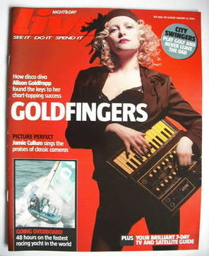 Live magazine - Alison Goldfrapp cover (22 January 2006)