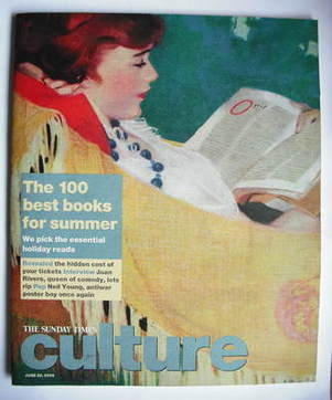 <!--2008-06-29-->Culture magazine - The 100 Best Books For Summer cover (29