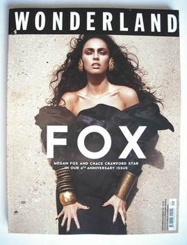<!--2009-09-->Wonderland magazine - September/October 2009 - Megan Fox cove