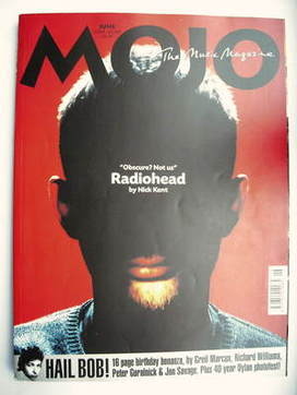 <!--2001-06-->MOJO magazine - Thom Yorke cover (June 2001 - Issue 91)