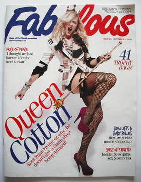 Fabulous magazine - Fearne Cotton cover (13 September 2009)